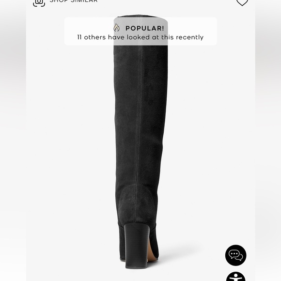 Michael Kors Jocelyn Suede Knee Boot - Picture 3 of 14